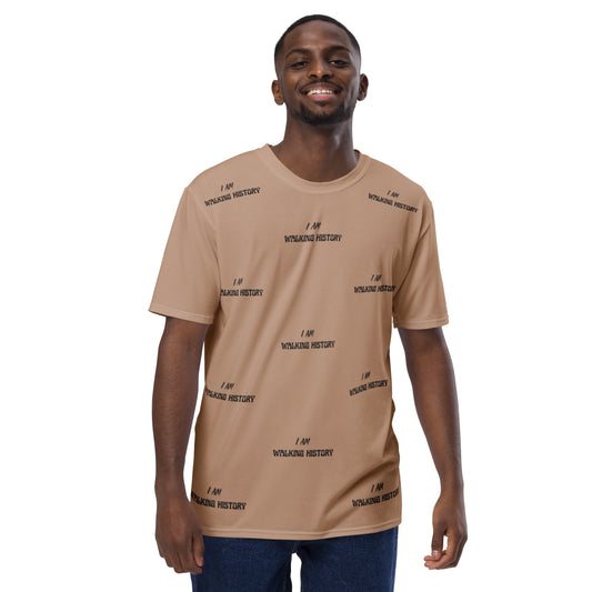 I Am Walking History- All over print tee